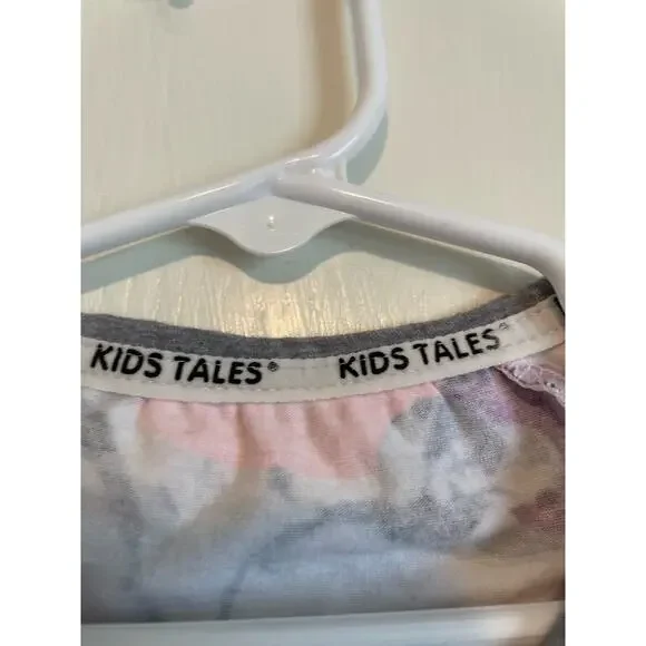 Kid Tales short sleeve one piece pants floral zip lightweight Size 73 US 6-9 m - Picture 5 of 8
